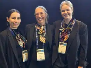 Our extraordinary Secretariat and Conference Organisers from Expert Events (L-R): Jessica Guild, Barbara Lawless & Georgia O’Keefe.